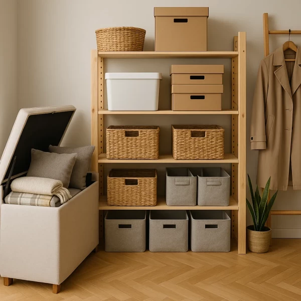 Przechowywanie w mieszkaniu – jak zyskać więcej przestrzeni?