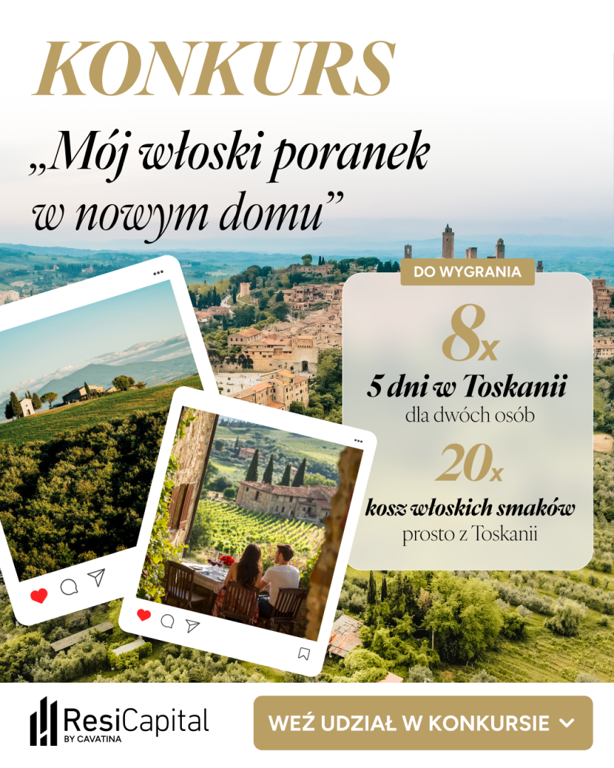 Konkurs "Mój włoski poranek w nowym domu" ☀️