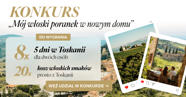 Konkurs "Mój włoski poranek w nowym domu" ☀️