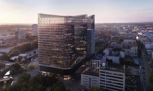 Ikoniczny projekt w Katowicach - Global Apartments uzupełnia ofertę wielkiego kompleksu mixed-use.