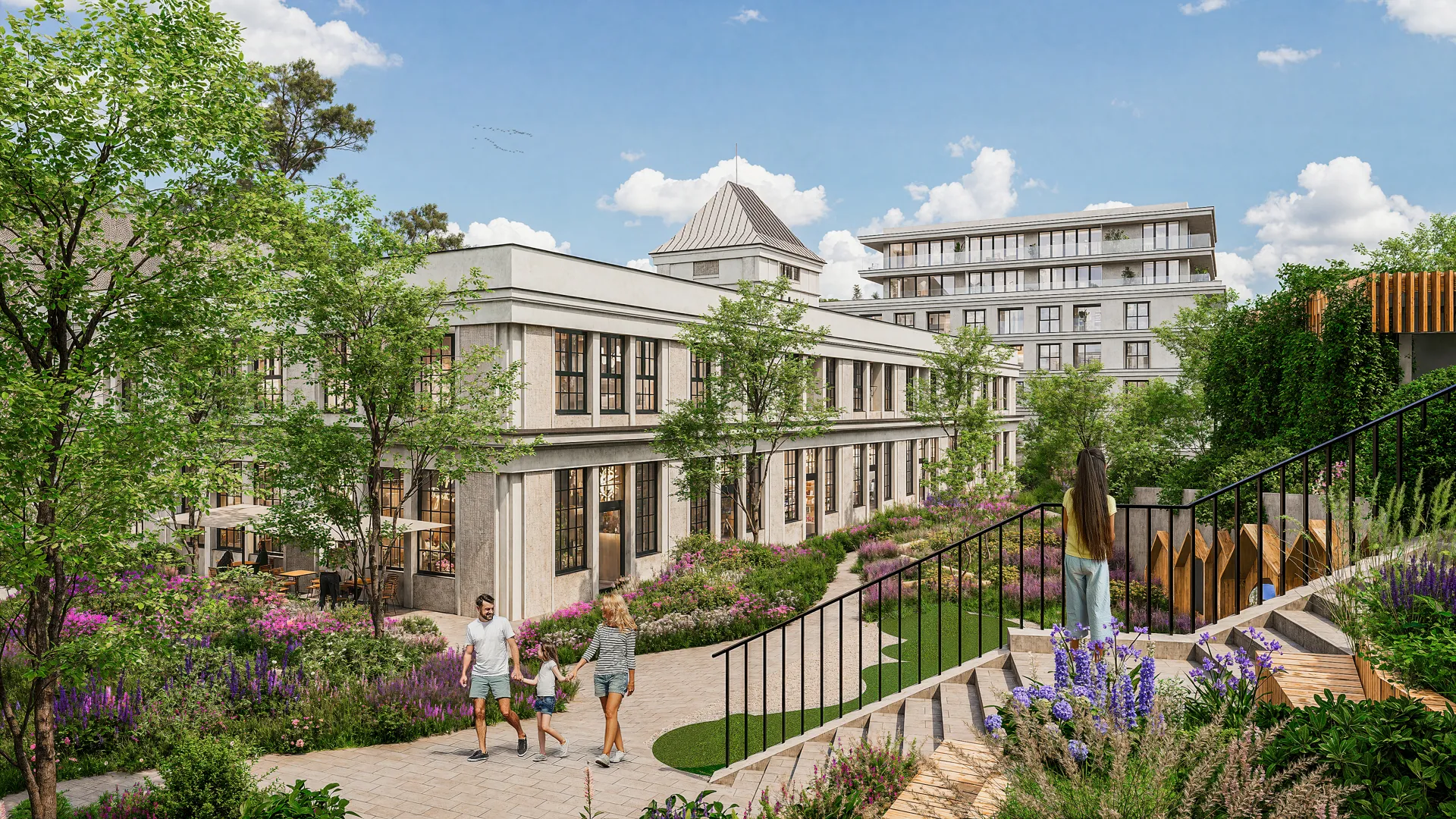 Zachowanie historycznej ściany dawnej fabryki Befamy